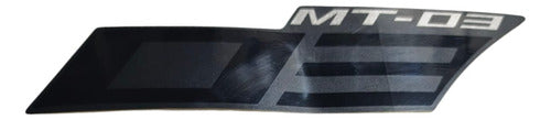 Adesivo Direito Aba Tanque Yamaha Mt 03 2017 Original